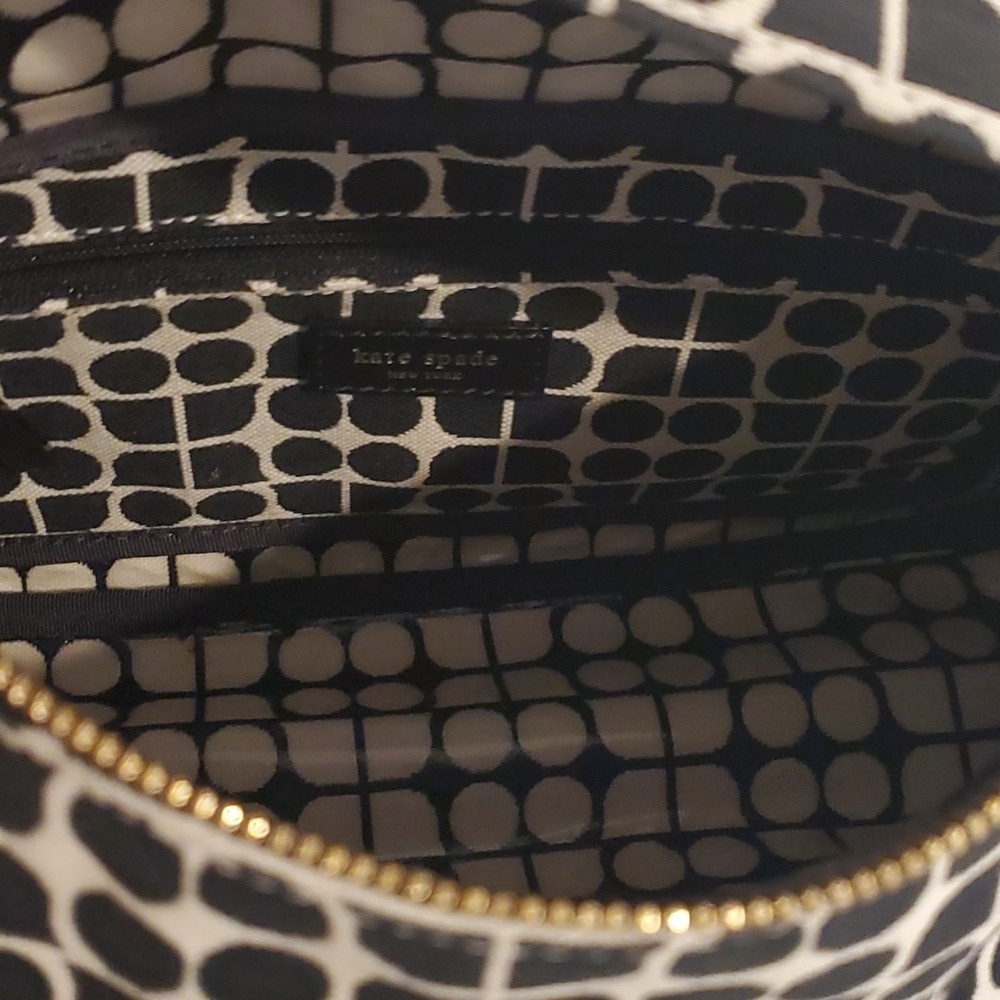 Kate Spade Black White Dot Bag (#17) - Picture 3 of 5